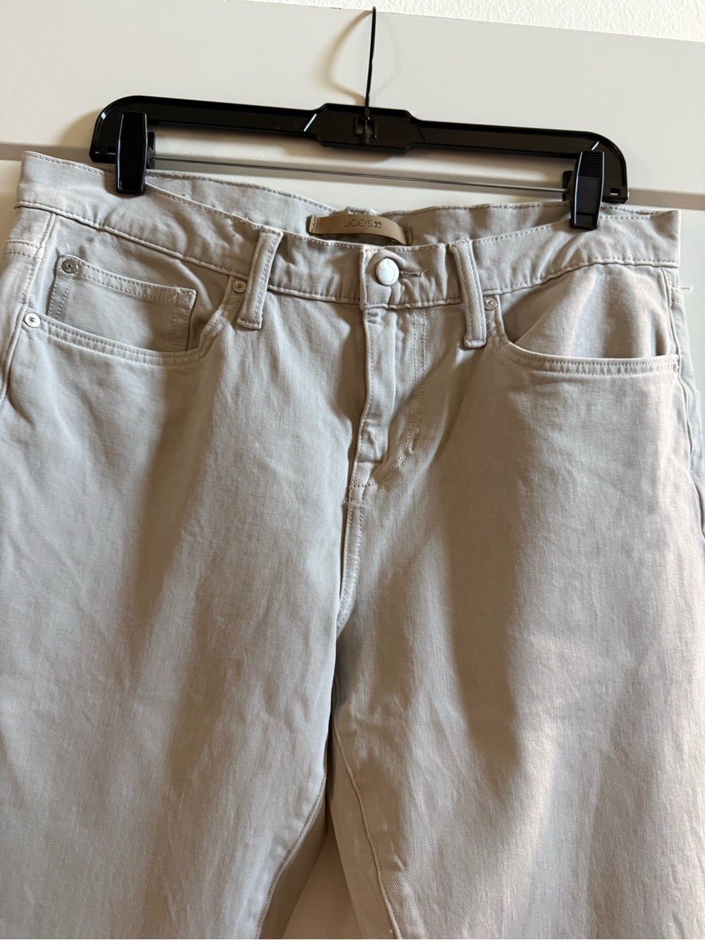Joe's Jeans Slim Straight Jeans in Light Beige